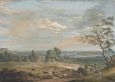 A Distant View of Maidstone by Paul Sandby